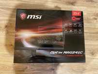 Monitor gamingowy MSI Optix MAG241C uszkodzona matryca