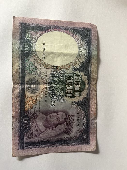 Nota 1000 escudos de 1961