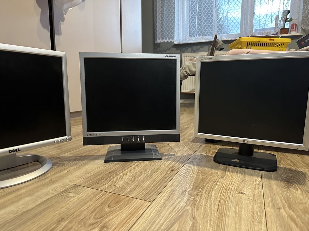 3 monitory: Samsung,LG,Optima