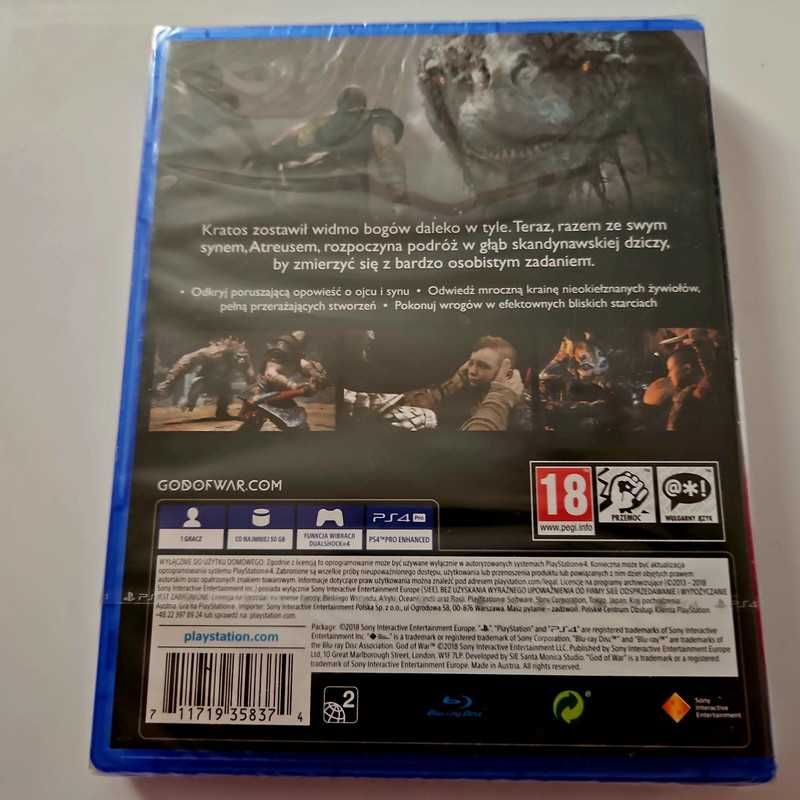 God Of War PL - PS4 + PS5 I Premierowe - Nowa w folii