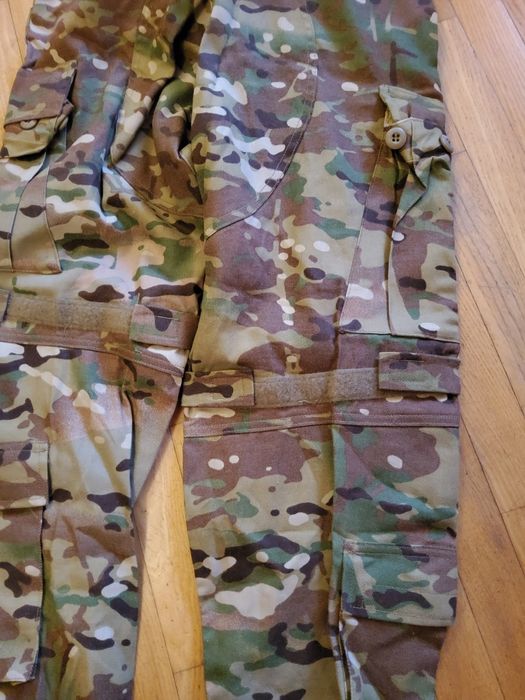 Вогнестійкі армійські бойові штани  Multicam   + коліна