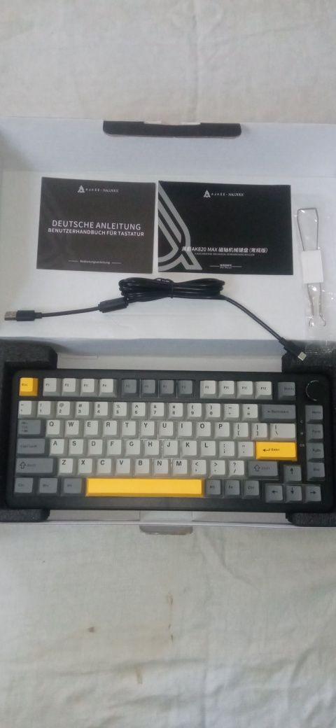 Магнітна ігрова клавіатура AJAZZ AK820 MAX