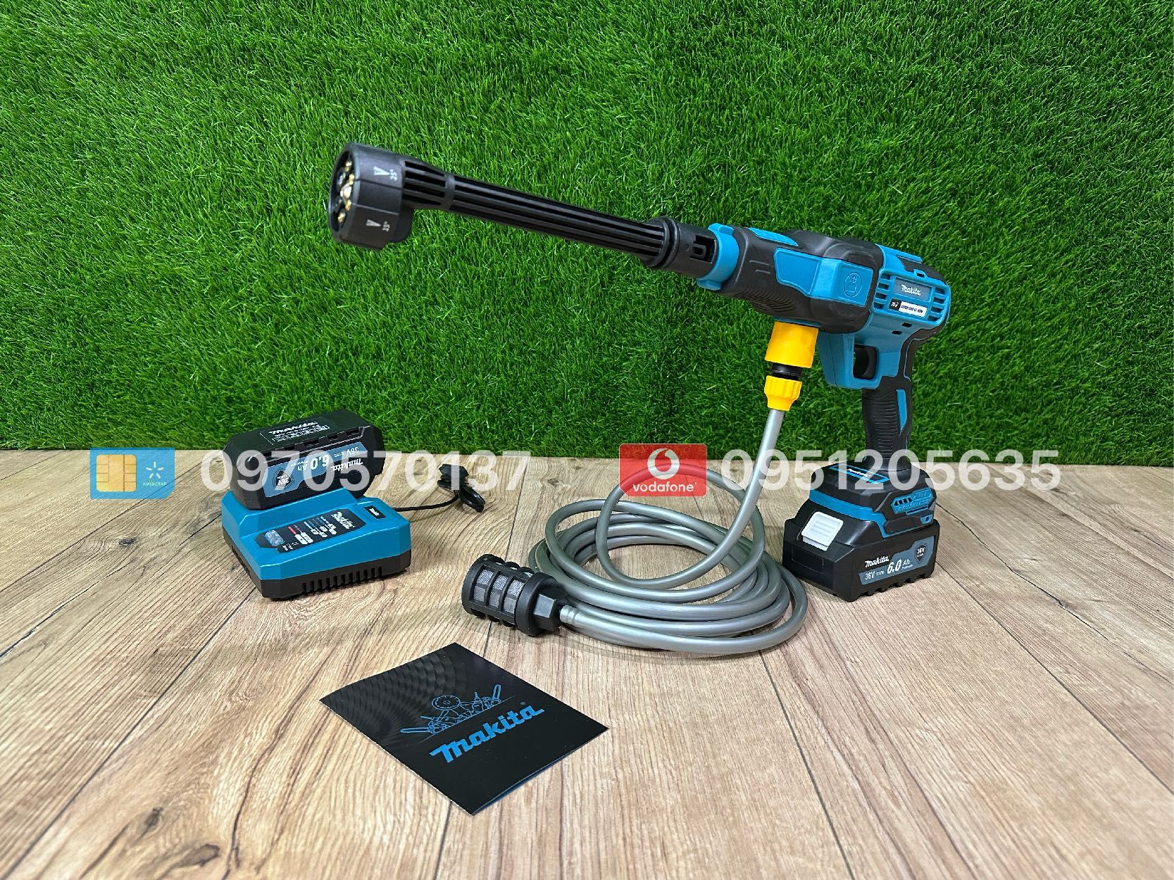 Акумуляторна міні мийка Makita DXR911 36V 6Ah універсальна тиск 40бар