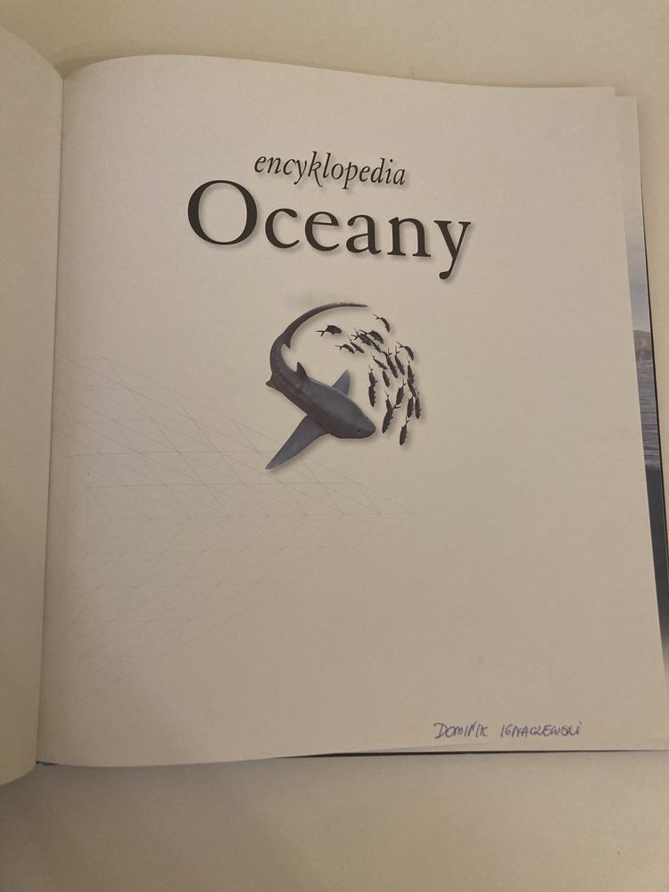 Oceany z bliska- encyklopedia