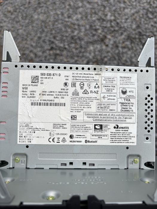 Мультимедіа Skoda