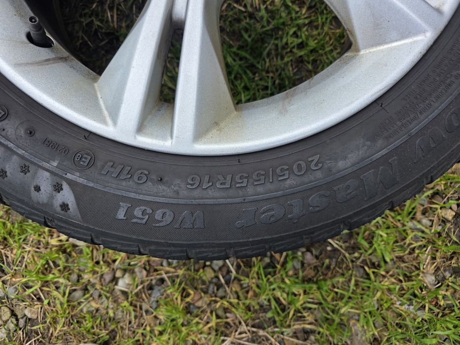 Alu Felgi 16" Komplet 4szt 5x108 Ford Mondeo Focus Opony Zima Zimowe