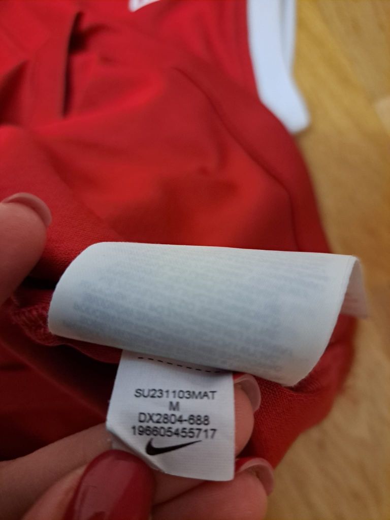 Koszulka piłkarska, sportowa, dziecięca Nike Liverpool FC 23/24, czerw