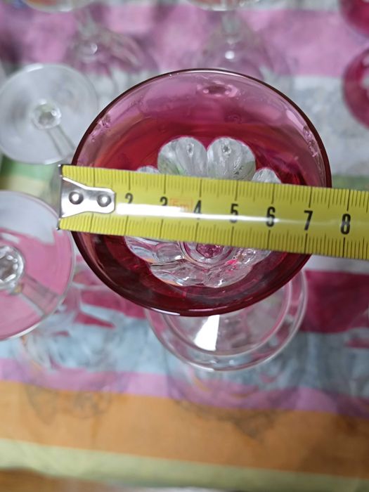 Conjunto de 28 Copos de Mesa vintage antigos