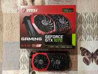 Хорошая игровая видеокарта MSI GeForce GTX 1070 GAMING 8G