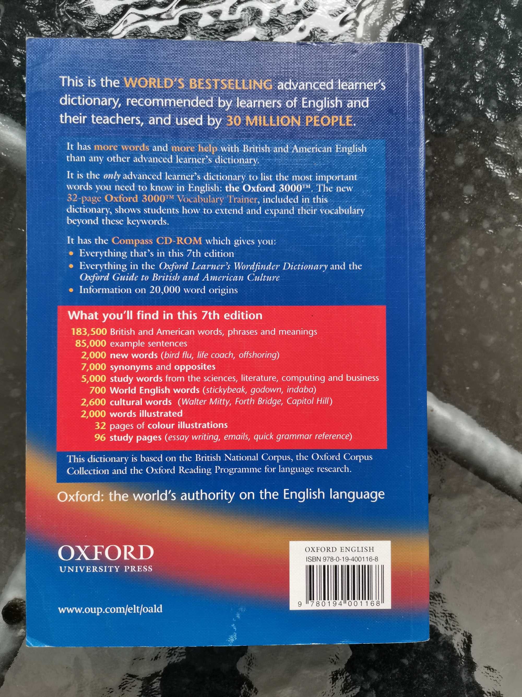 Oxford Advanced Learner's Dictionary (7th Edition) - słownik angielski