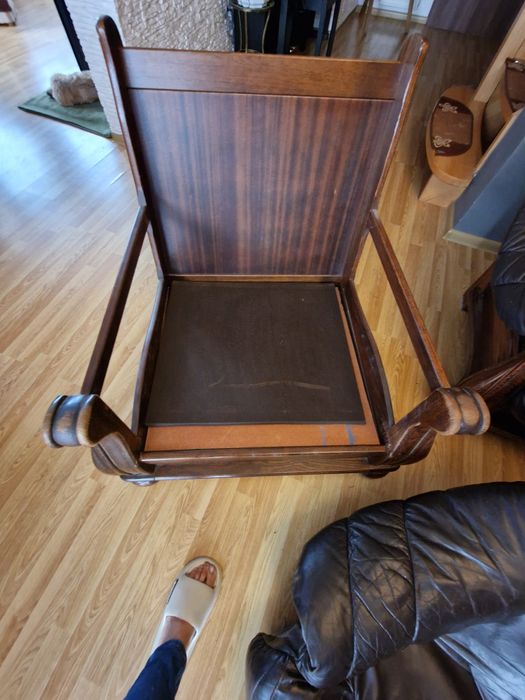 Zestaw wypoczynkowy ze skóry