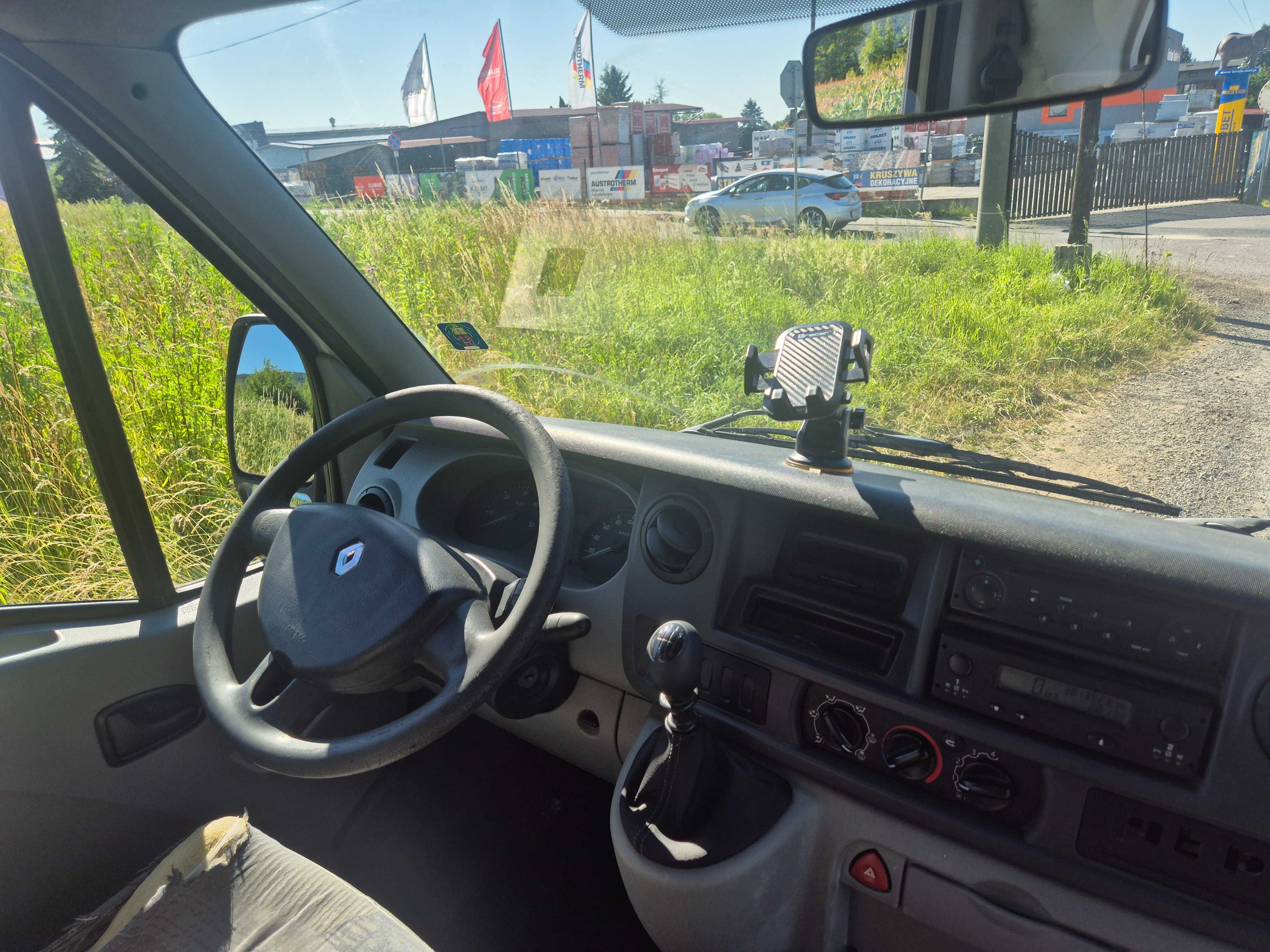 Renault Master*2,5d 113KM*Wspomaganie* 3 osoby* HAK*1 -Właś od 2013r*