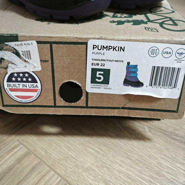 Зимові Черевики 22р kamik kids до -32