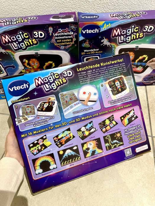 3D Планшет VTech Art Magic 3D Lights для таорчості. Світло та звук
