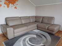 Sofa 285 x 210 cm szara - rezerwacja