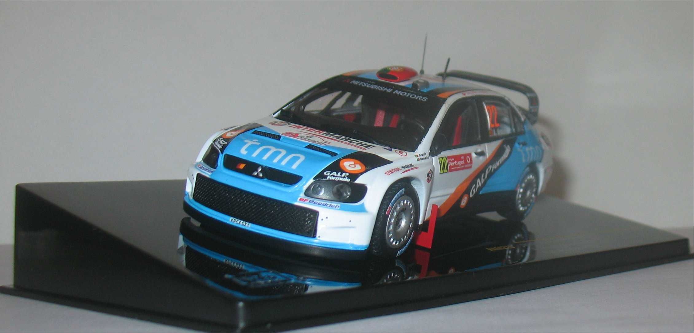 Ixo - Mitsubishi Lancer WRC - Rally de Portugal 2007 - Armindo Araújo