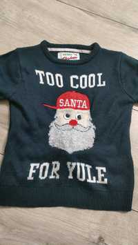 Sweterek Santa metry christmas święta top cool for yule