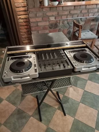 Sprzedam 2x Pioneer cdj 800mk2 + djm 600 + Case i stojak