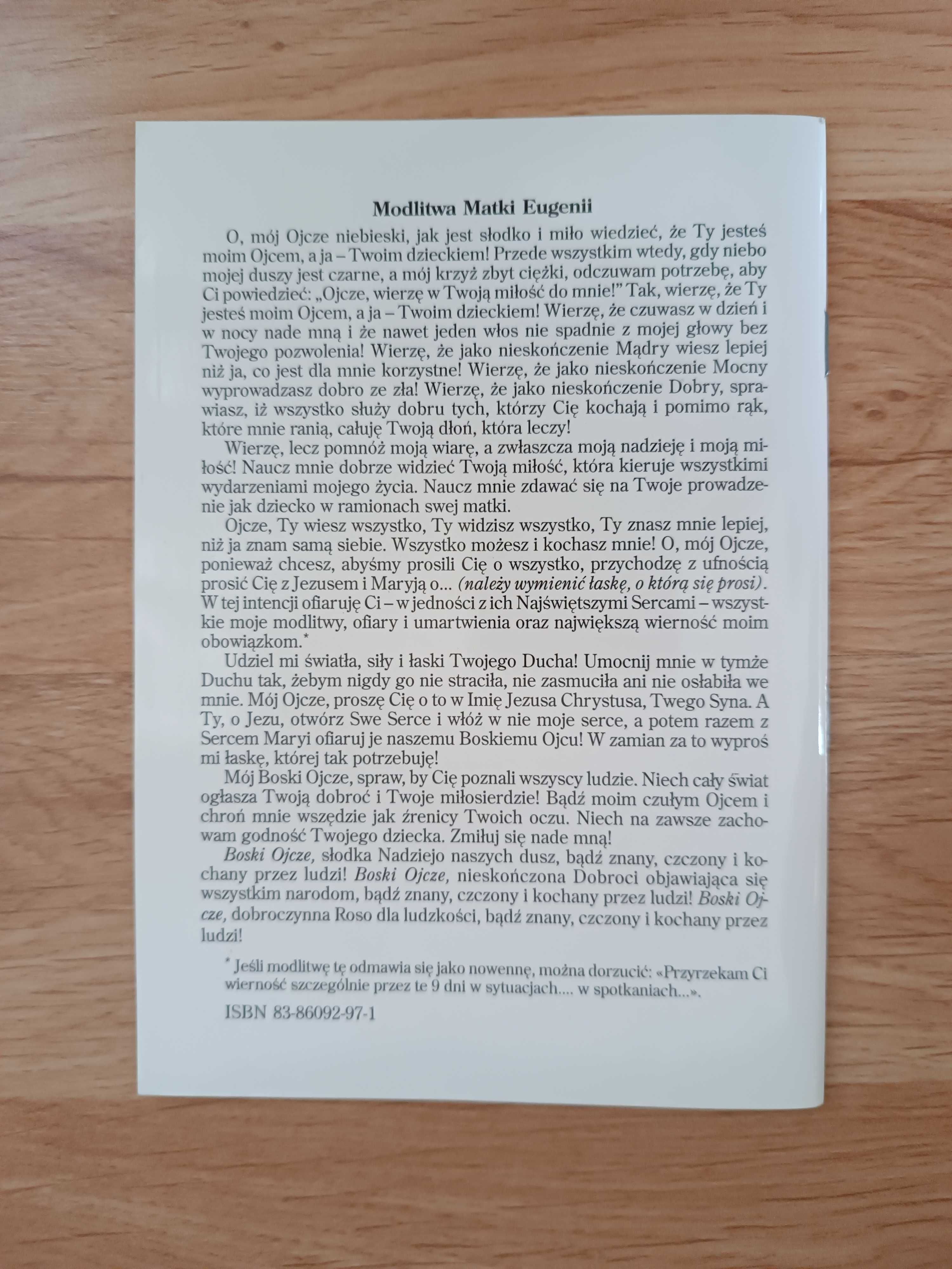 Bóg Ojciec mówi do Swoich dzieci, s. Eugenia Elisabetta Ravasio.