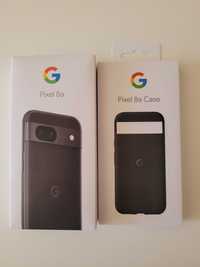 Google Pixel 8a 8GB/128GB Obsidian (Preto) + Capa Original NOVO