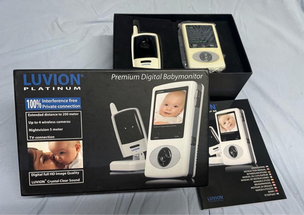 Câmara de video vigilancia para bebé
