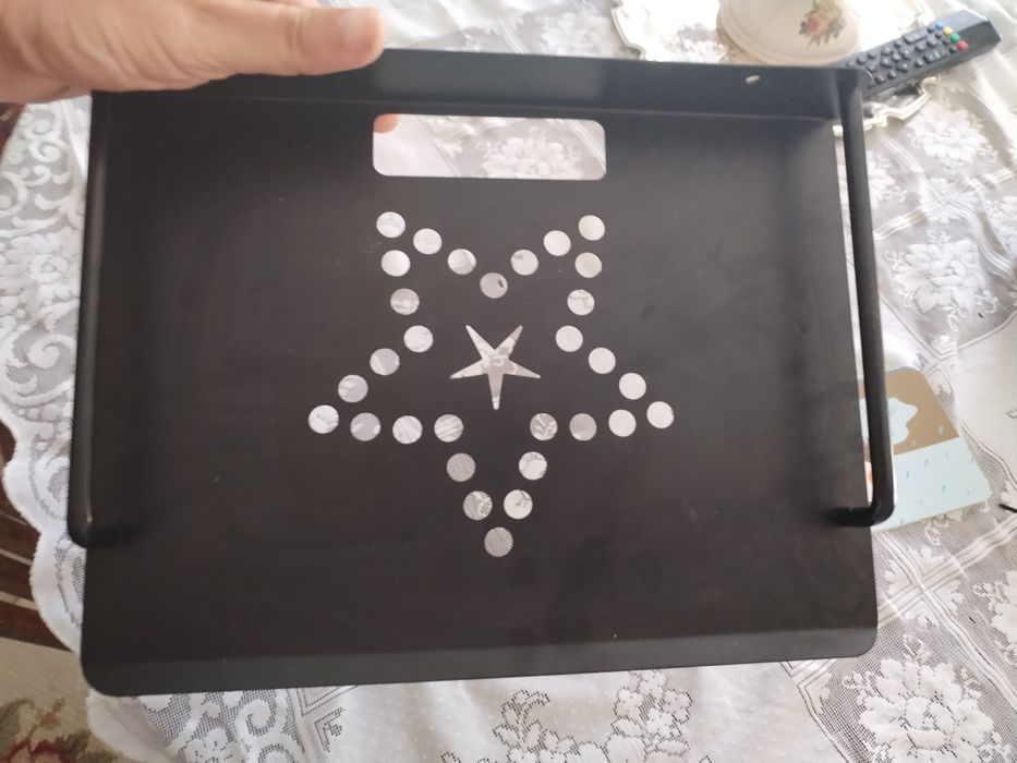 Prateleira de metal para acessórios TV/Áudio