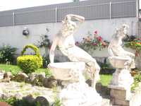 Estátua de Jardim com fonte para decoração de jardins. 1,60 altura