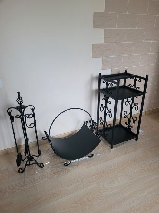 Дровниця камінний набір набор для камина дровница