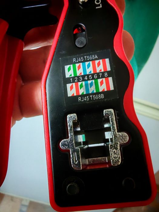Обтискні щипці, обжимка, крімпер, для роз'ємів RJ45 YATO YT-22440