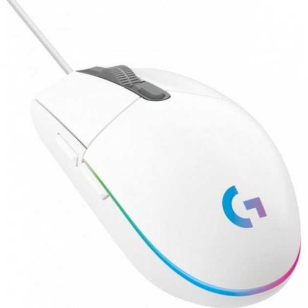 Миша Logitech g102 Lightsync White