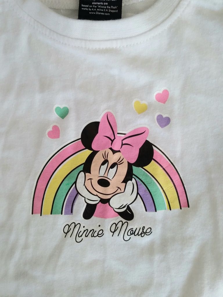 56 Minnie Mouse bluzeczka koszulka bawełna