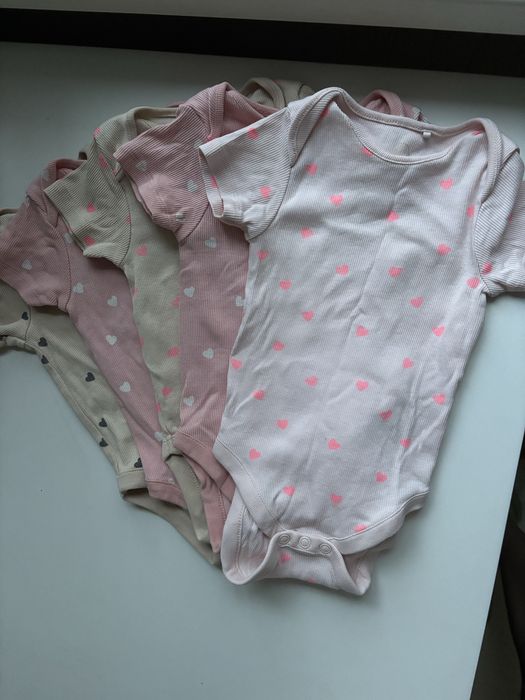 Набір бодіків next на дівчинку 6-9 місяців