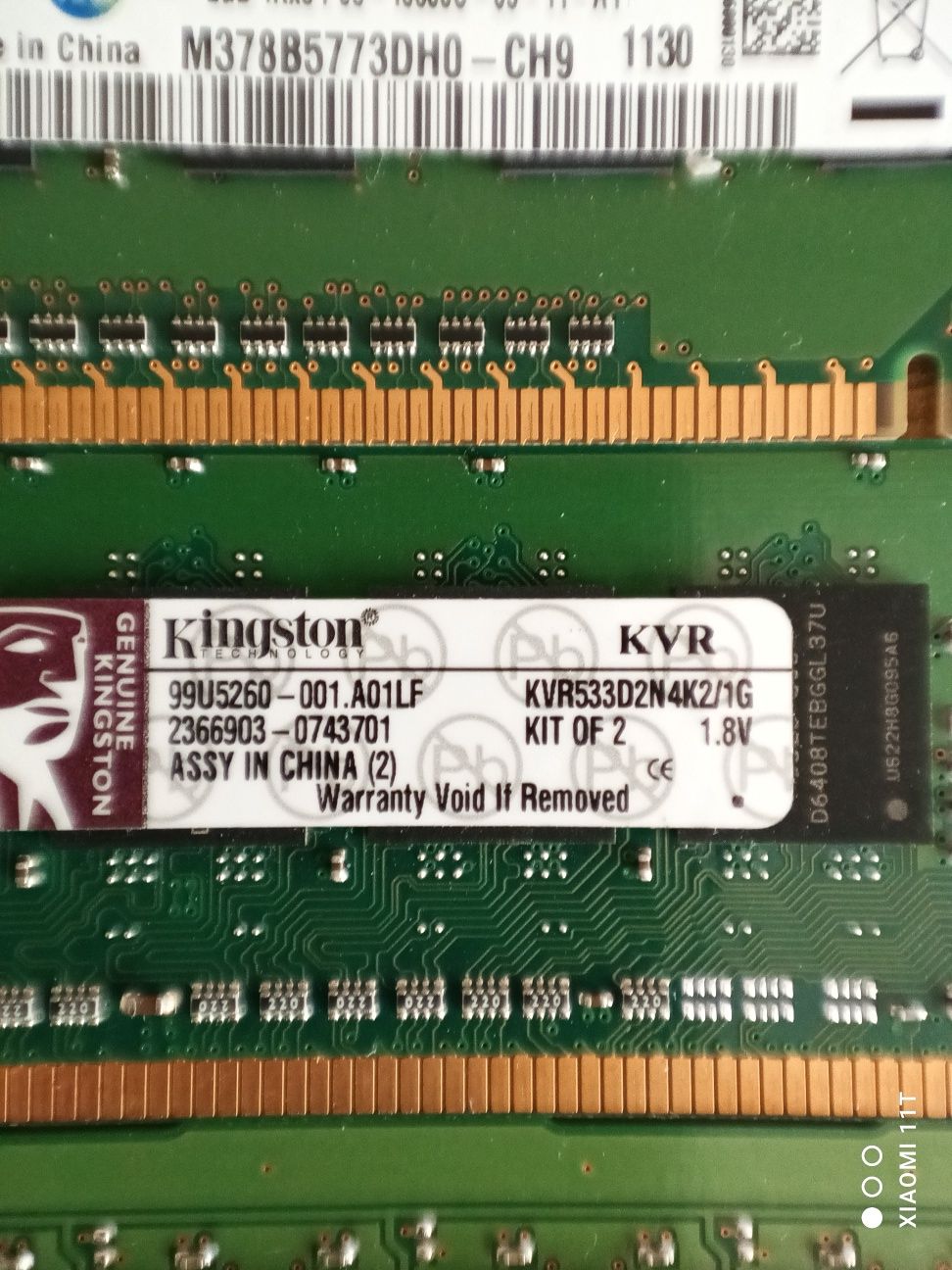 Pamięć RAM DDR3 12Gb 12800 + 1 GB DDR2