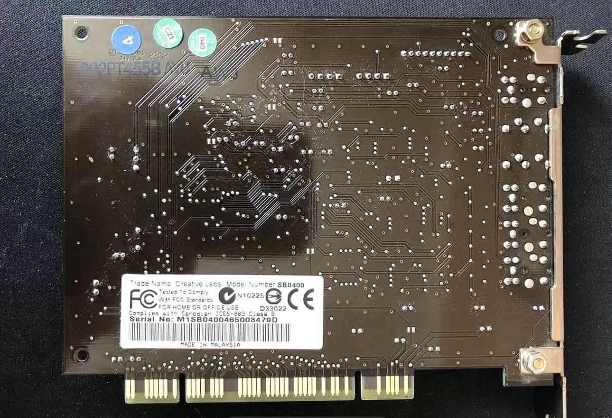 Creative Labs SB0400 Sound Blaster Audigy 2 PCI звуковая карта