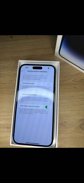 iPhone Silver 14 pro Max 256gb (9.5/10)-
оригінал із Німеччини