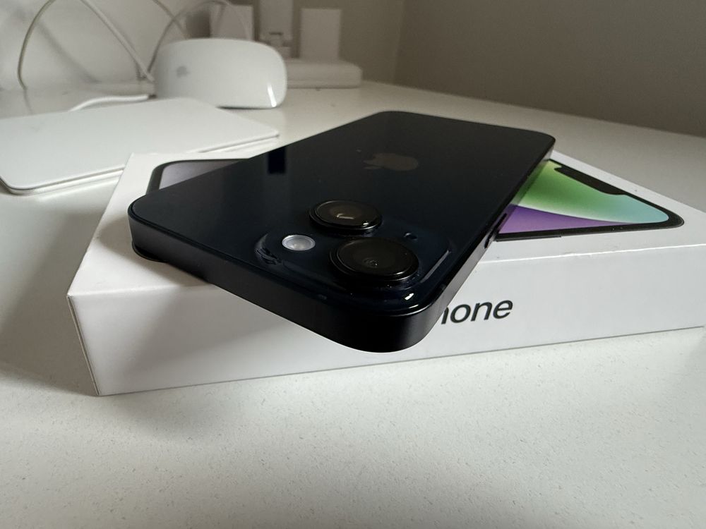 iPhone 14 128gb Midnight Stan Idealny Bateria 100%
