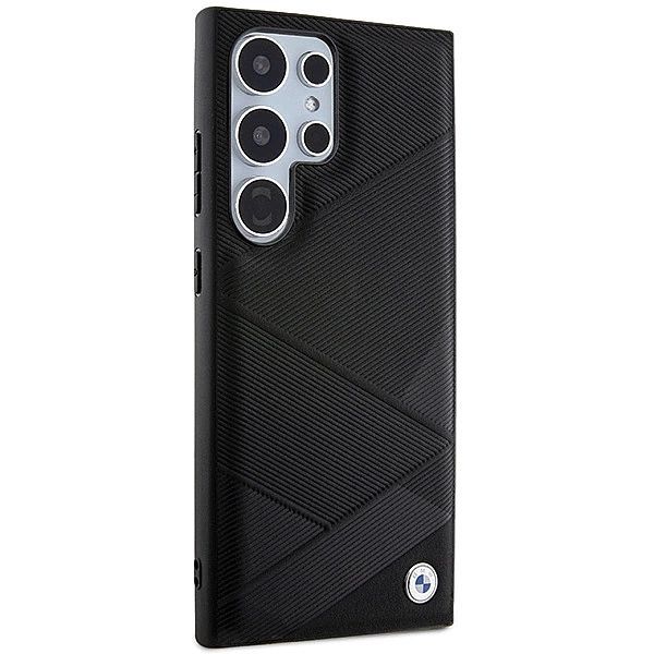Etui Bmw Signature Leather Crossing Lines Pattern na Samsung Galaxy S2