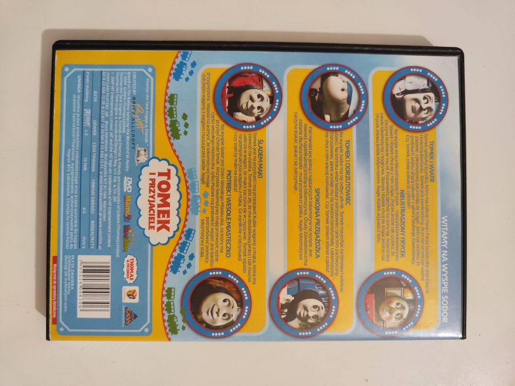 Tomek i przyjaciele Tomek i wiatr - płyta DVD
