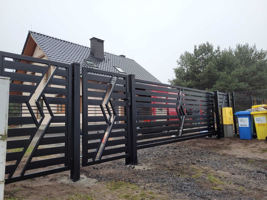 Ogrodzenia panelowe.