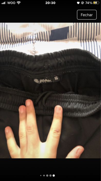 Fato treino harry potter