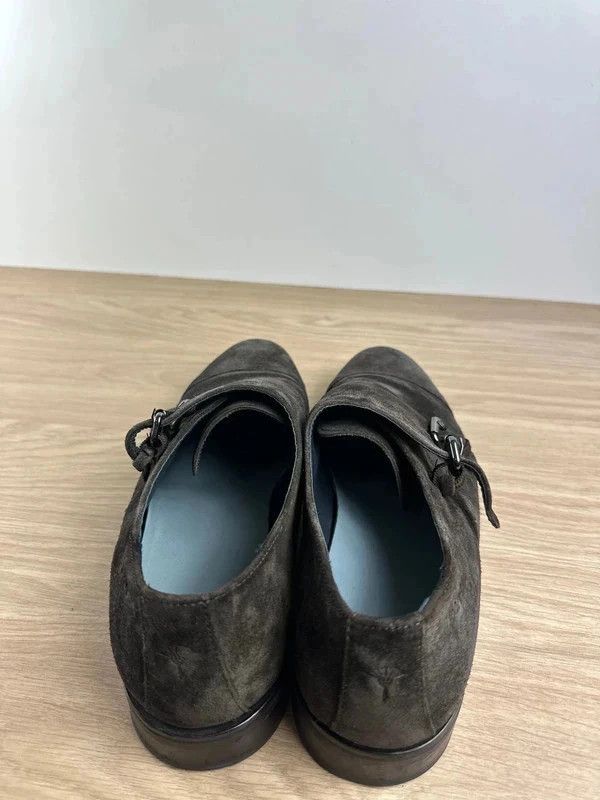 Buty pantofle zamszowe joop ! Brązowe r. 43