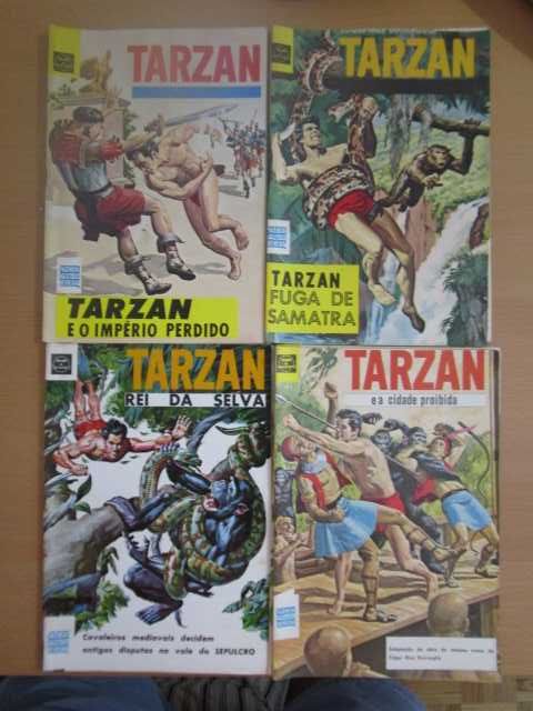 BD Tarzan Mundo Aventuras vários números