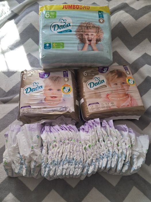 Pieluszki 4, 5, 6, 152 szt