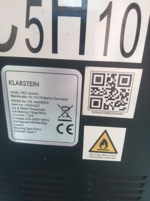 Kostkarka do lodu Klarstein