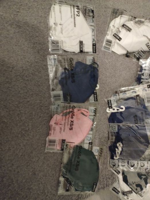 Maseczki ochrone 80 sztuk FFP2