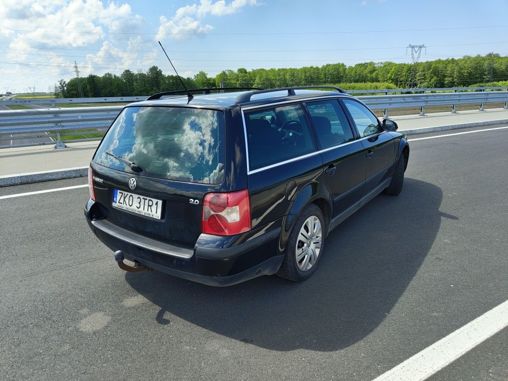 Król VW Passat B5 lift kombi 2.0 benzyna z gazem LPG automat hak!