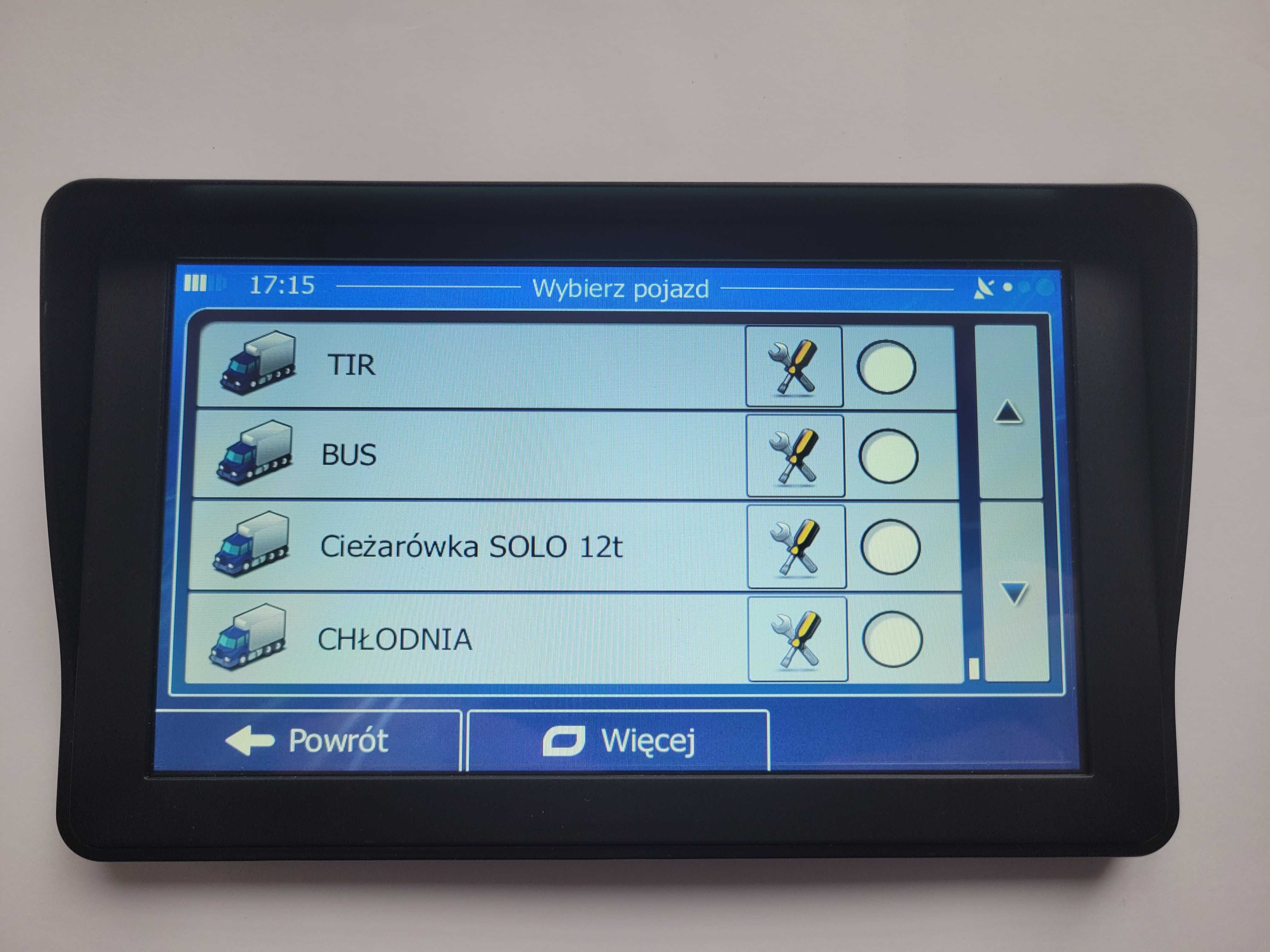 Tablet Nawigacja Android GPS 7" iGO Primo Truck TIR BUS