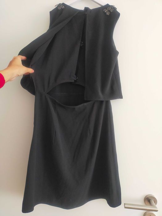 NOVO vestido preto Mango XS