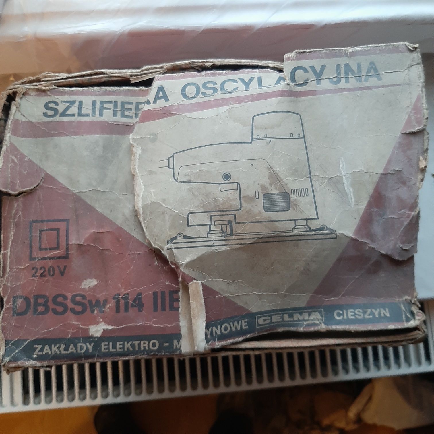 szlifierka oscylacyjna Celma z PRLu