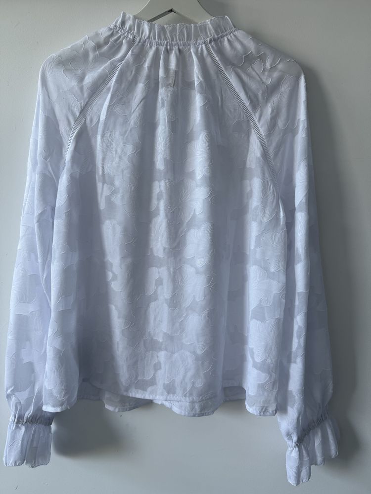 Biała koszula bluzka GUESS styl boho M